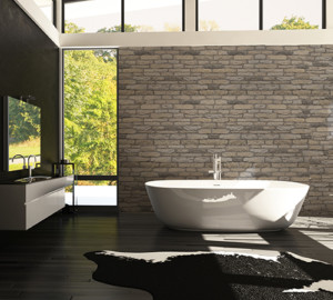 Armorique Gray Bathroom