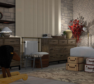 Chateau Bronze Bedroom Interior