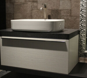 Nevada Olive Bathroom