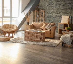 Vivid Beige modernes Wohnzimmer