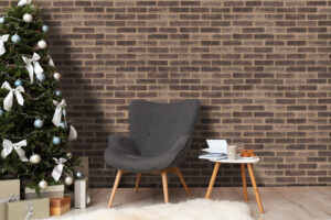 Decobrick Brown Living Room X-Mas