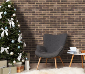 Decobrick Brown Living Room X-Mas