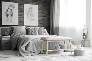 Armorique Grau Schlafzimmer